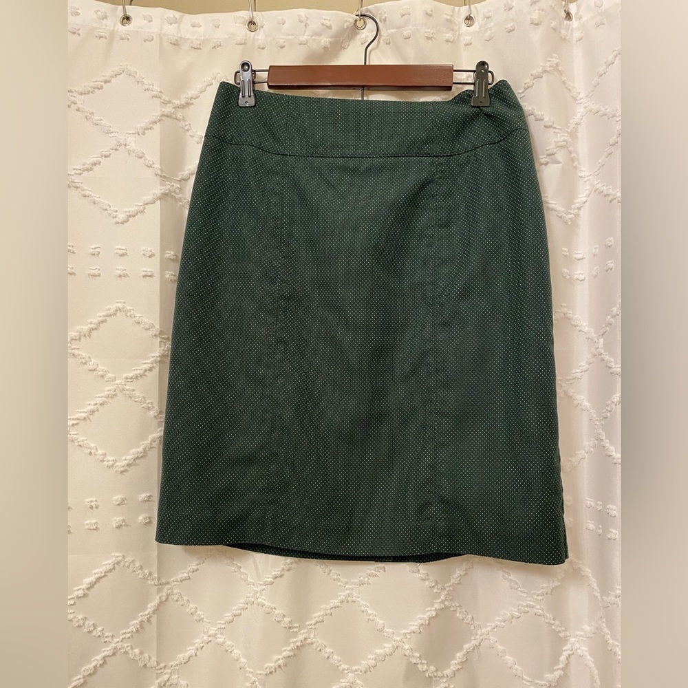 Straight Green Pencil Skirt